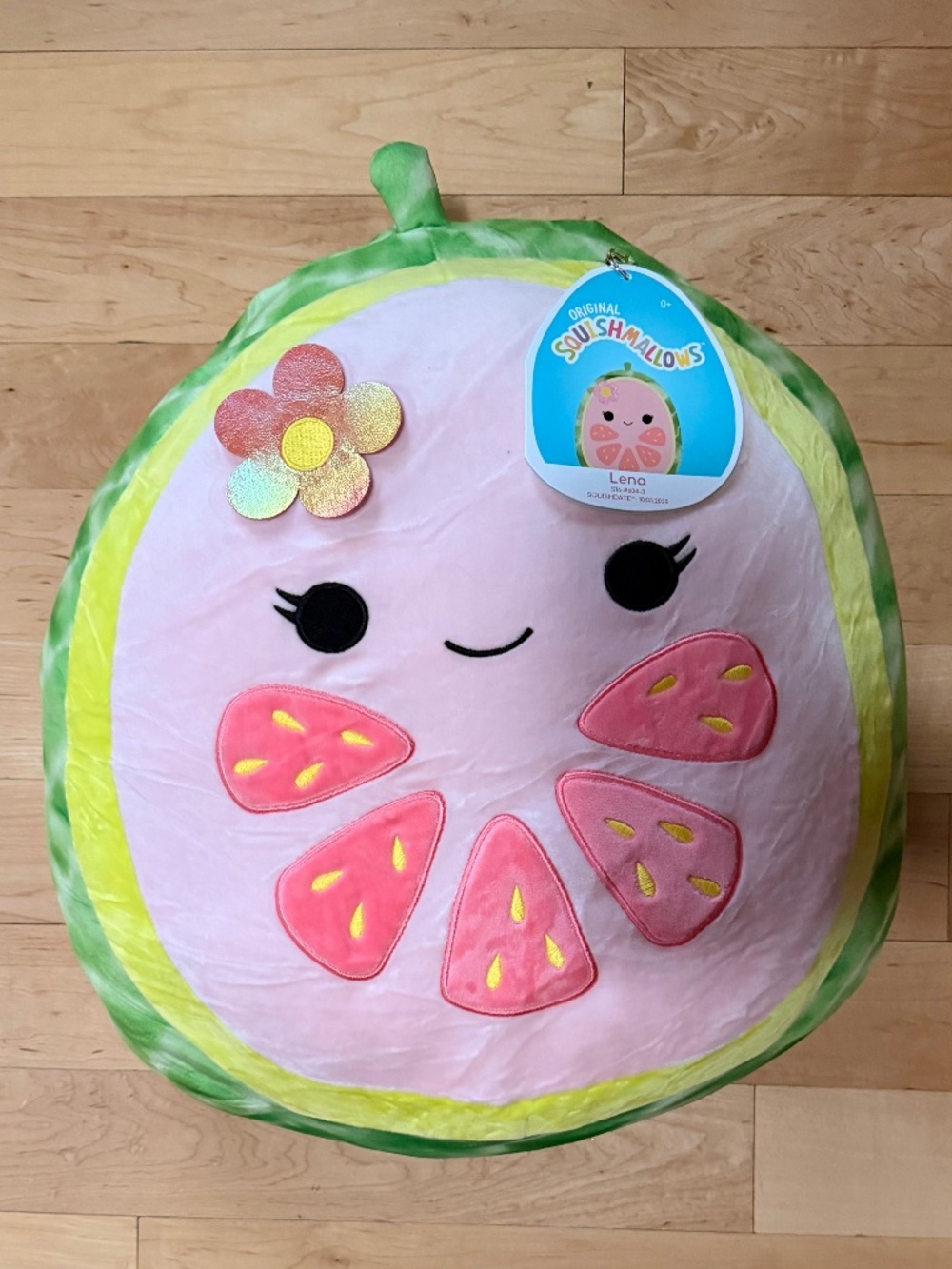 Squishmallow- Lena The Guava- 16" - VERY NEW-